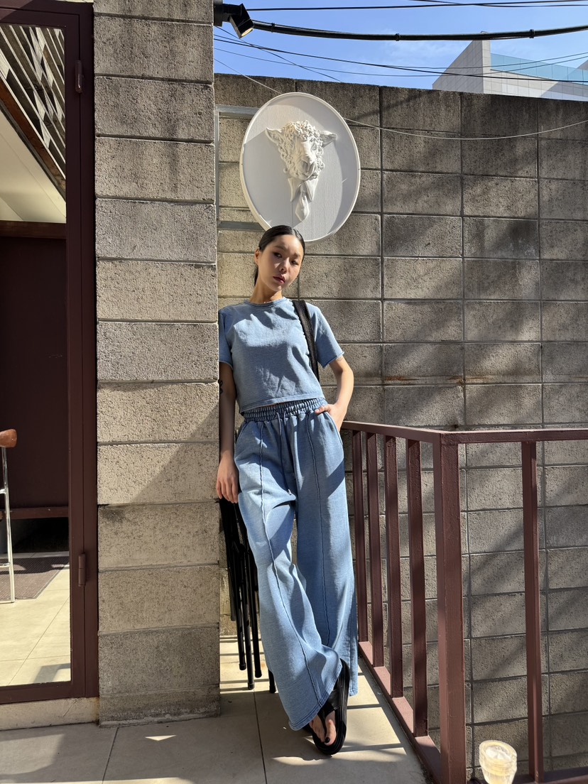 LIMLIMLIM韓國㊣直郵東大門代購女裝新款人氣時尚推薦休閑褲LIM LIM LIM休閑褲