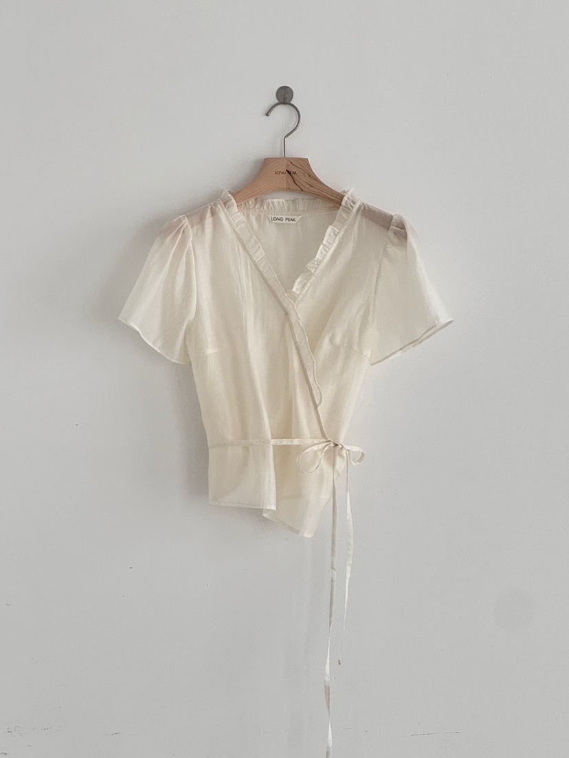 LONG PEAK韓國直郵㊣女裝新品25春夏推薦人氣熱賣襯衫蕾絲衫LONG PEAK襯衫/蕾絲衫