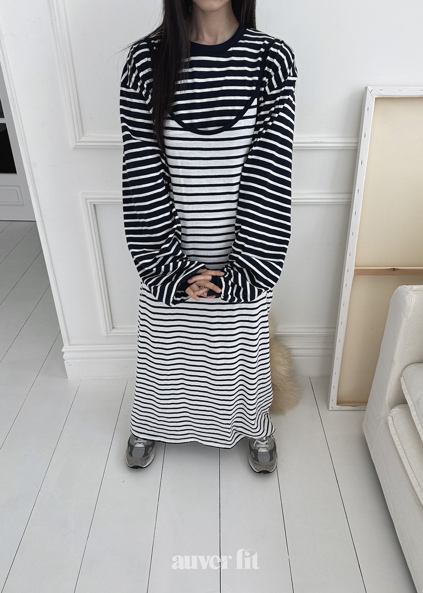 AUVERFIT韓國㊣直郵東大門代購女裝新品25春夏時尚推薦連衣裙AUVERFIT連衣裙