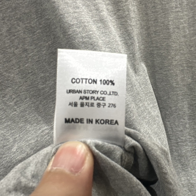 URBANSTORY/REMAKING直郵韓國代購㊣女裝新款25春夏休閑T恤BAGUETTE-PT恤