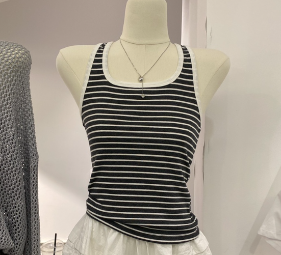LOOKK直郵韓國代購㊣女裝新品時尚熱賣25春夏人氣休閑吊帶背心LOOKK吊帶/背心圖色2
