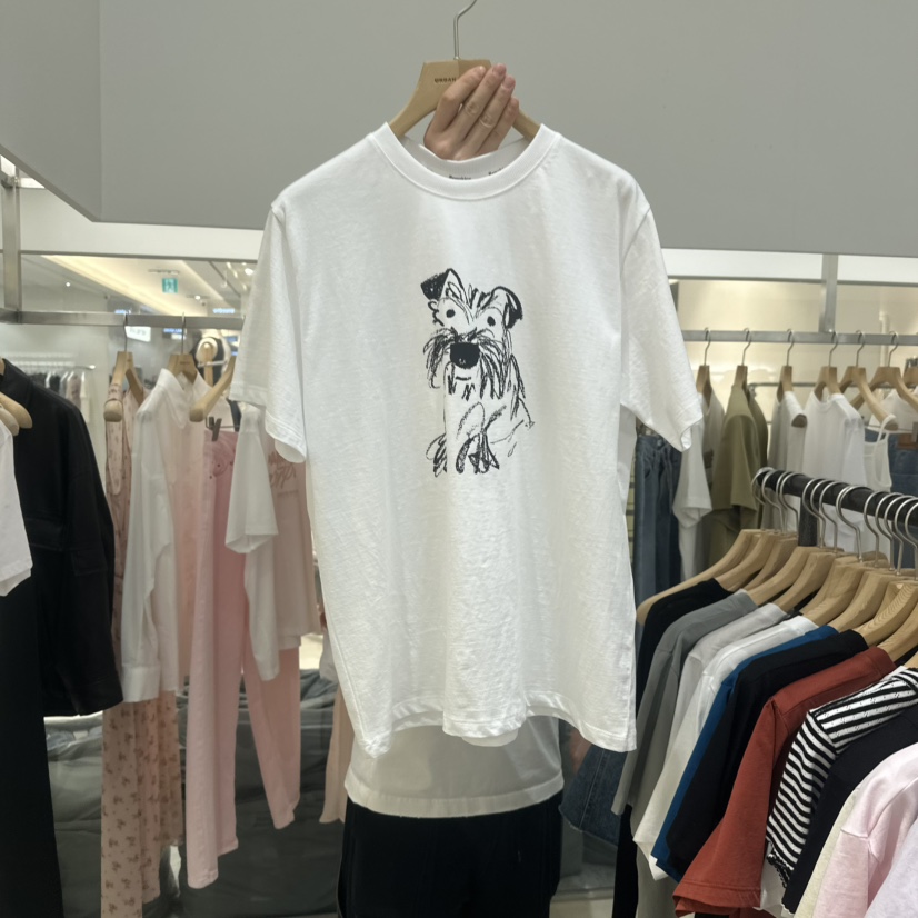 URBANSTORY/REMAKING韓國直郵㊣女裝新品25春夏人氣時尚T恤BAGUETTE-PT恤圖色3