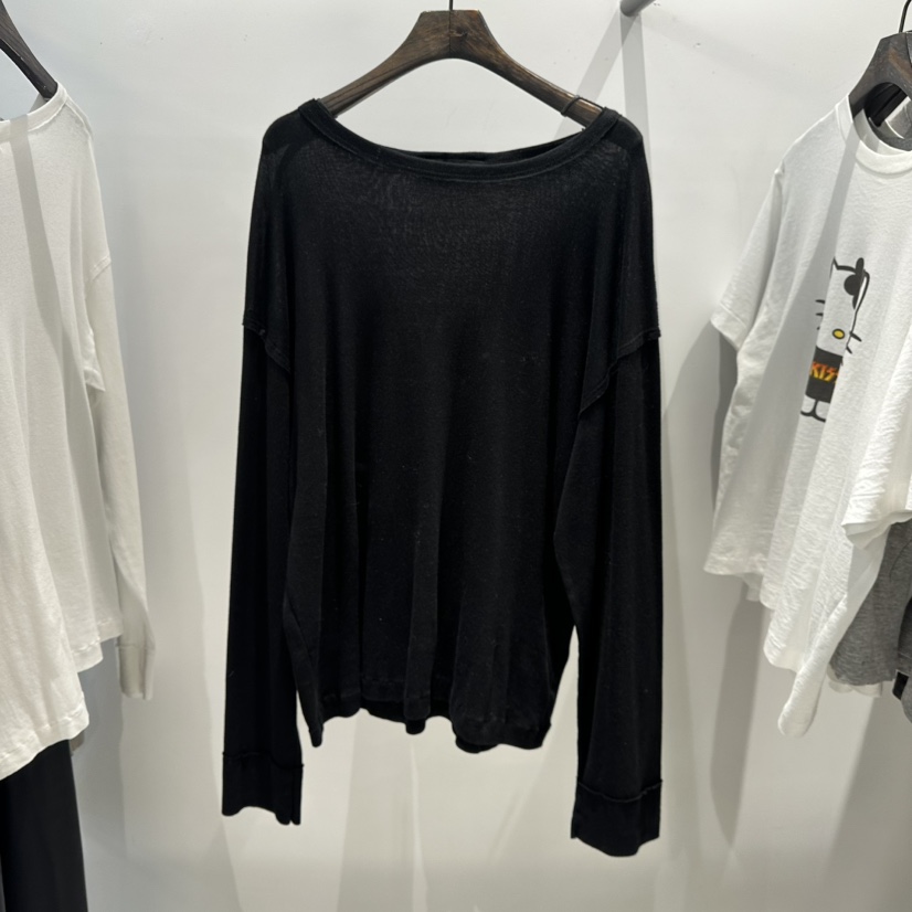 JANE BIRKIN韓國㊣直郵東大門代購女裝新品推薦時尚長袖T恤JANE BIRKIN設計師品牌長袖T恤圖色3