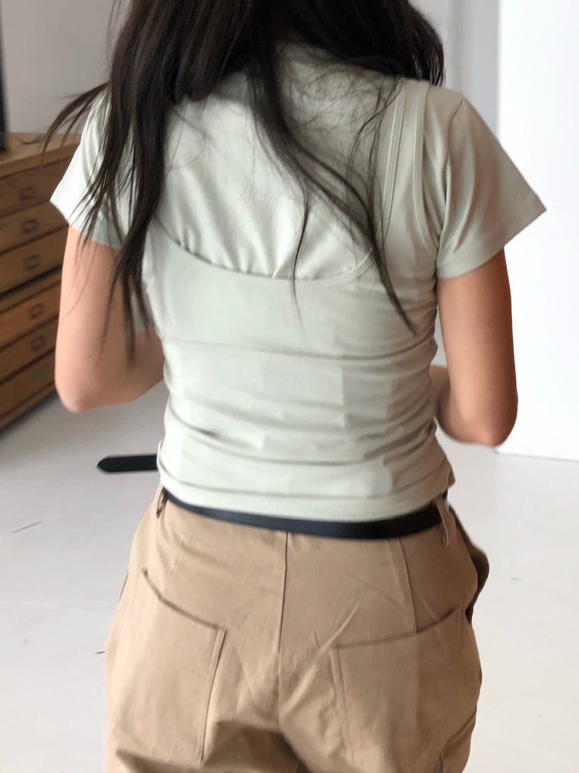 RUMIRU/AWEAR韓國直郵㊣女裝新款時尚人氣推薦休閑吊帶背心awear/RUMIRU吊帶/背心