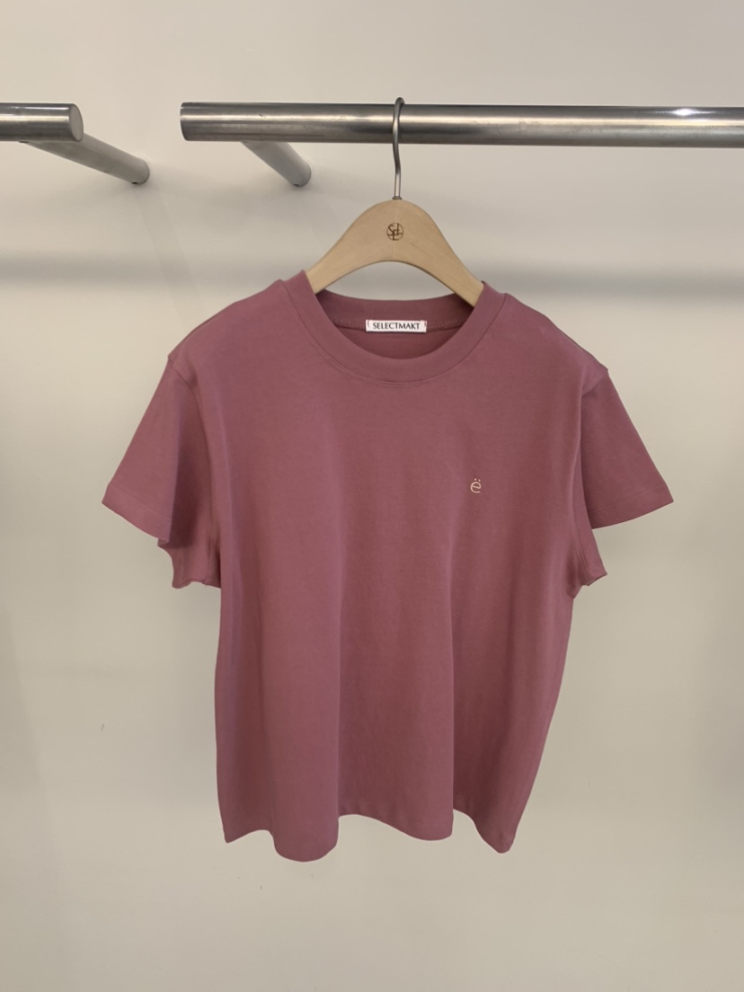 SELECT MARKET韓國直郵㊣東大門實拍女裝新品熱賣人氣T恤刺繡SELECT MARKETT恤圖色4