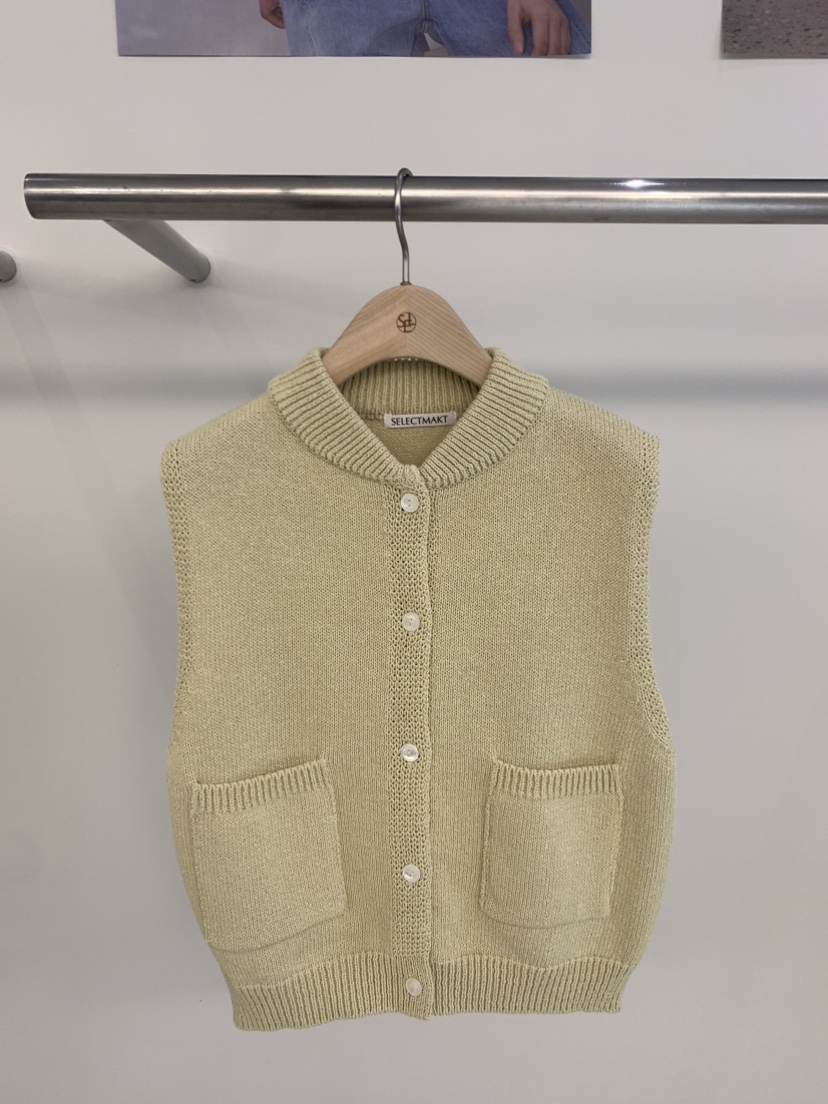 SELECT MARKET韓國直郵㊣女裝新品休閑推薦25春夏熱賣馬甲SELECT MARKET馬甲圖色1