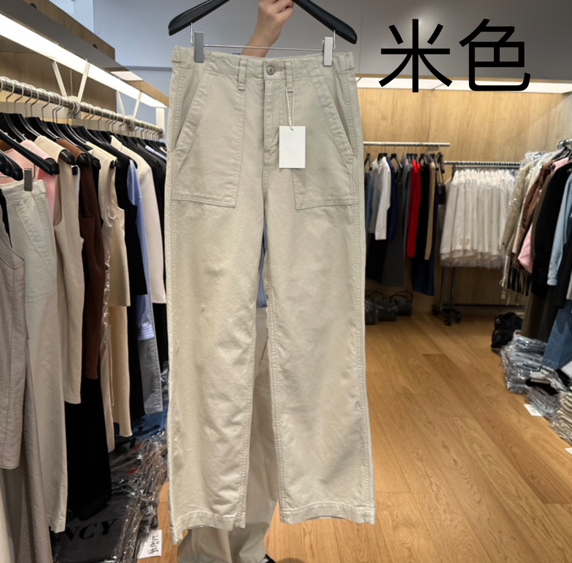 LEFANCY韓國直郵㊣東大門實拍女裝新品時尚推薦熱賣25春夏休閑褲LEFANCY休閑褲圖色2
