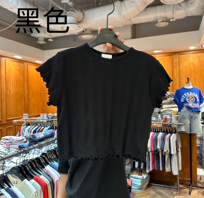GARMENT-P直郵韓國代購㊣女裝新品推薦時尚休閑25春夏人氣T恤GARMENTT恤圖色4