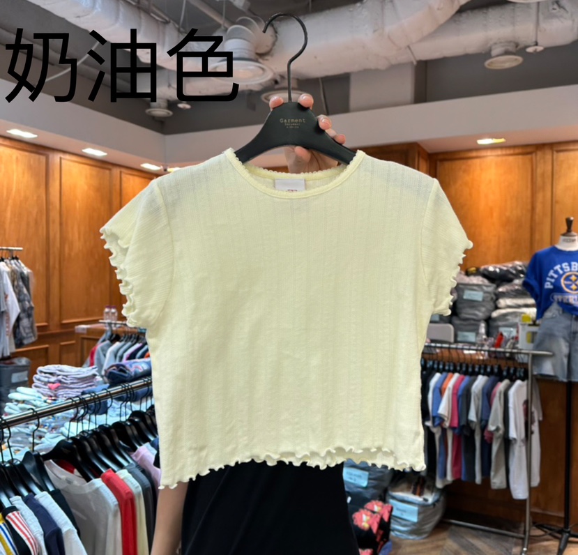 GARMENT-P直郵韓國代購㊣女裝新品推薦時尚休閑25春夏人氣T恤GARMENTT恤圖色5