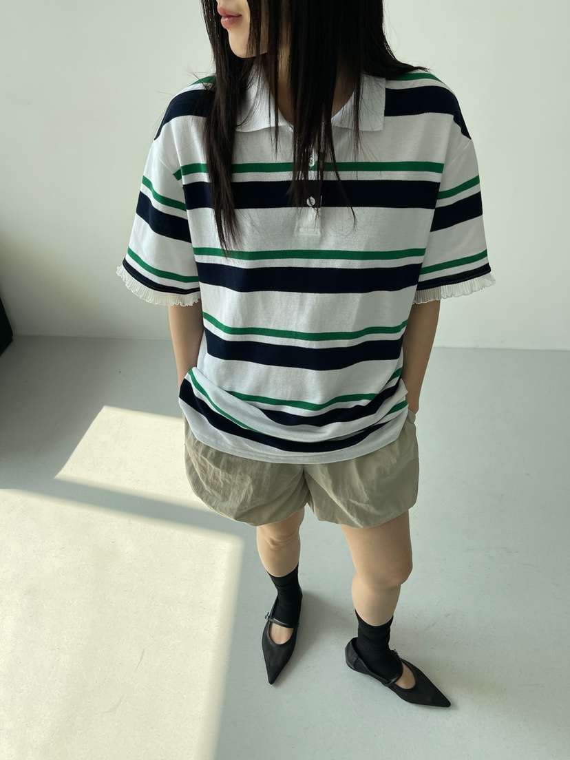 NEAR LEAP-P韓國直郵㊣東大門實拍女裝新品休閑時尚25春夏T恤NEAR LEAPT恤