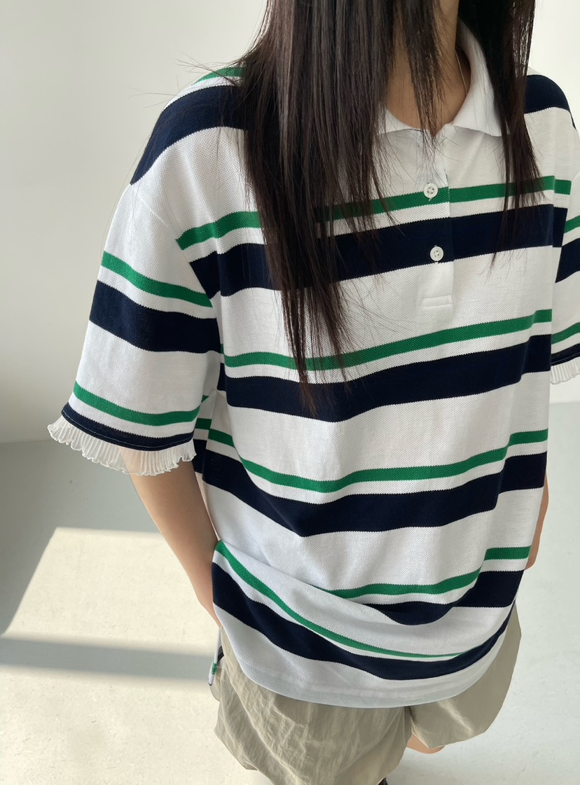 NEAR LEAP-P韓國直郵㊣東大門實拍女裝新品休閑時尚25春夏T恤NEAR LEAPT恤