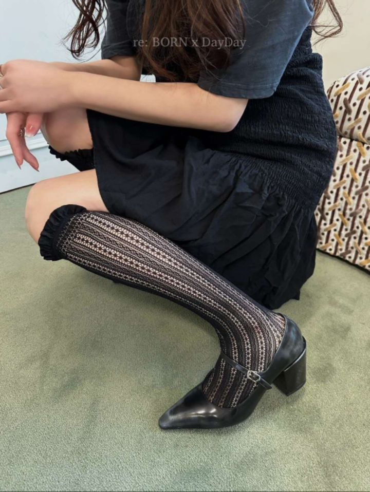 LEGO韓國㊣直郵東大門代購女裝新款推薦時尚人氣休閑襪子蕾絲LEGO十雙起訂/可混搭襪子