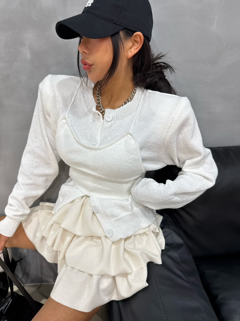 BLACK BABI韓國直郵㊣東大門實拍女裝新款人氣25春夏推薦套裝BLACK BABI套裝