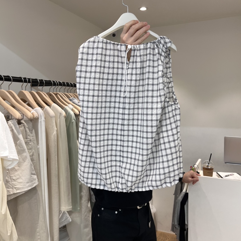 JINSIM韓國直郵㊣女裝新品休閑25春夏推薦時尚人氣吊帶背心JINSIM吊帶/背心