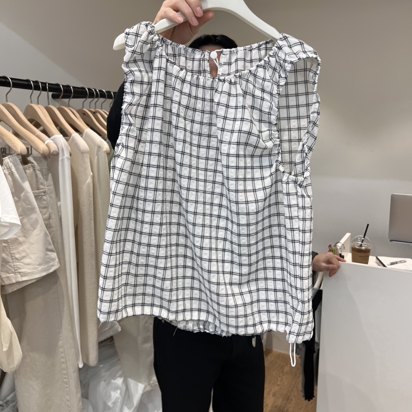 JINSIM韓國直郵㊣女裝新品休閑25春夏推薦時尚人氣吊帶背心JINSIM吊帶/背心圖色2
