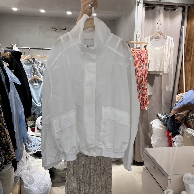 LOGROAD韓國㊣直郵東大門代購女裝新款推薦人氣熱賣時尚夾克LOG ROAD夾克圖色1