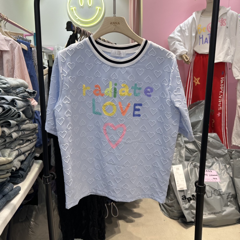 ANNA韓國㊣直郵東大門代購女裝新品熱賣時尚推薦休閑人氣T恤ANNAT恤圖色2
