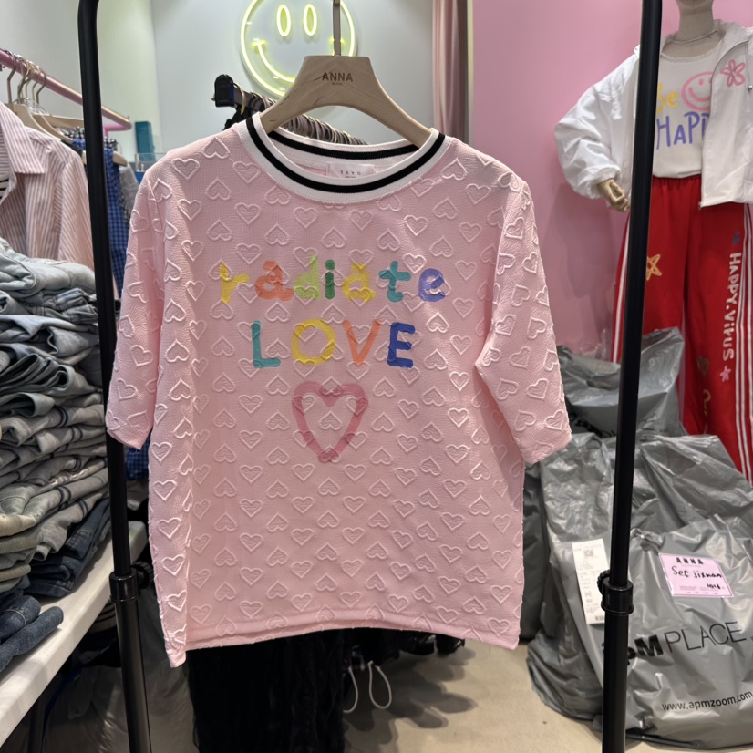 ANNA韓國㊣直郵東大門代購女裝新品熱賣時尚推薦休閑人氣T恤ANNAT恤圖色3