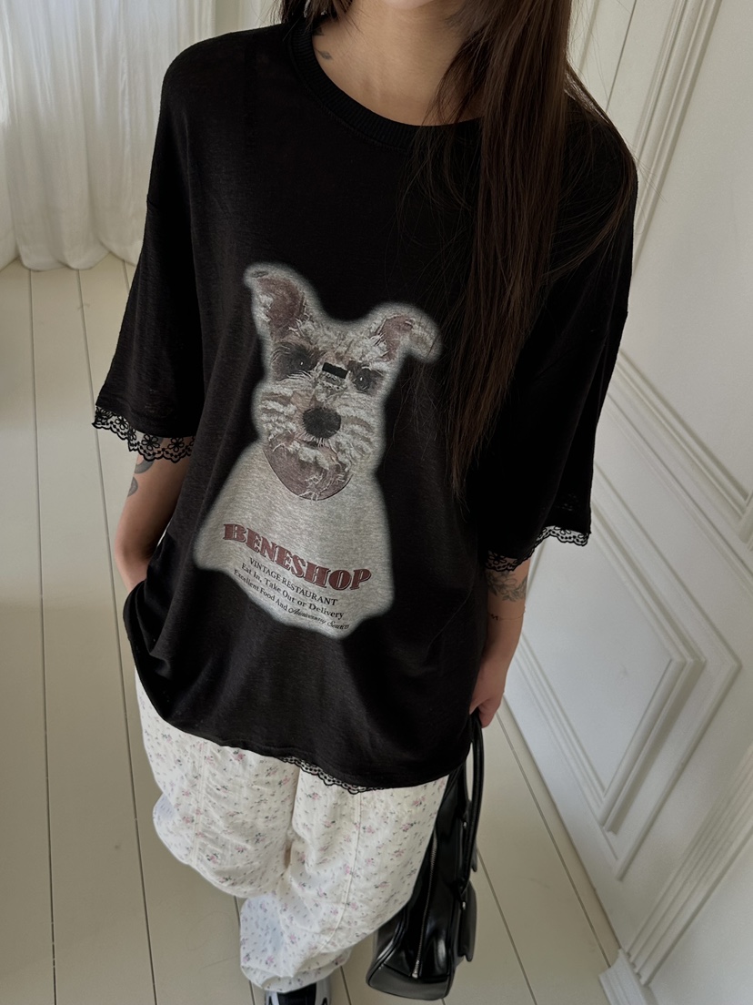 BENE韓國直郵㊣女裝新品時尚人氣25春夏推薦熱賣休閑T恤BENET恤圖色6