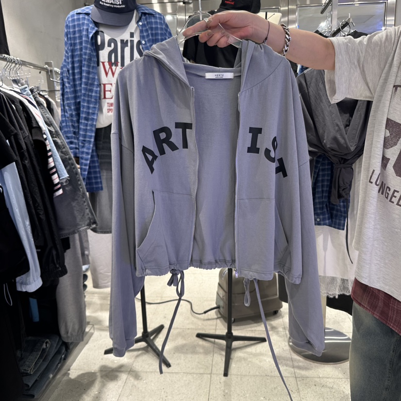 HERTZ-P韓國直郵㊣東大門實拍女裝新品休閑人氣熱賣25春夏衛衣HERTZ-P衛衣圖色2