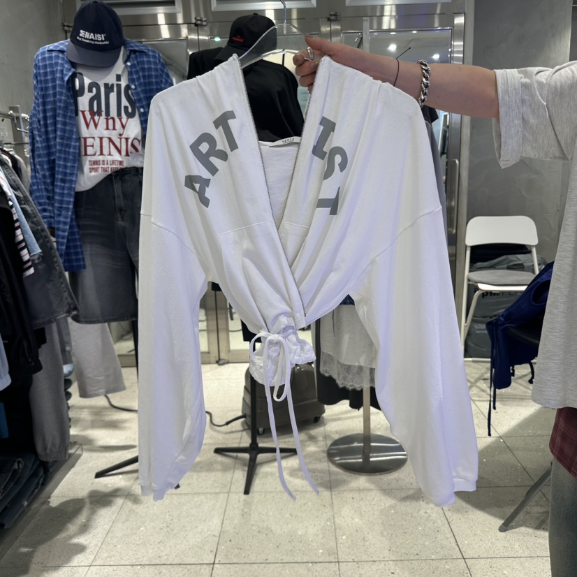 HERTZ-P韓國直郵㊣東大門實拍女裝新品休閑人氣熱賣25春夏衛衣HERTZ-P衛衣圖色3