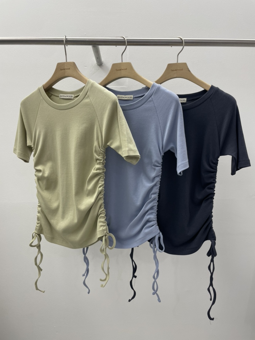 SANDALWOOD直郵韓國代購㊣女裝新品25春夏人氣時尚推薦熱賣T恤SANDALWOODT恤