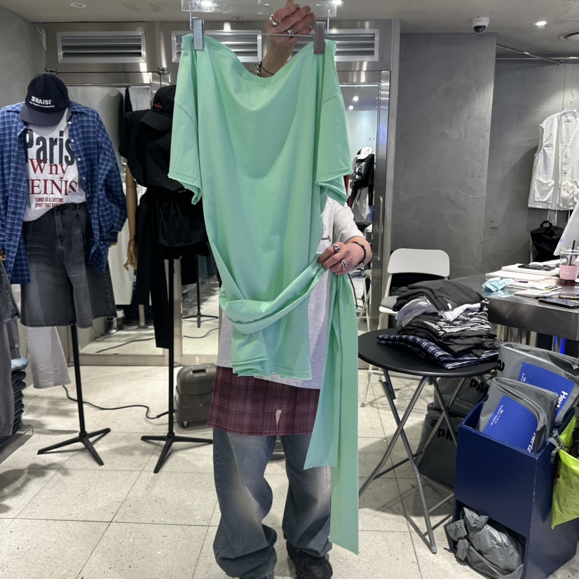 HERTZ-P韓國直郵㊣女裝新款人氣熱賣時尚推薦25春夏休閑T恤HERTZ-PT恤