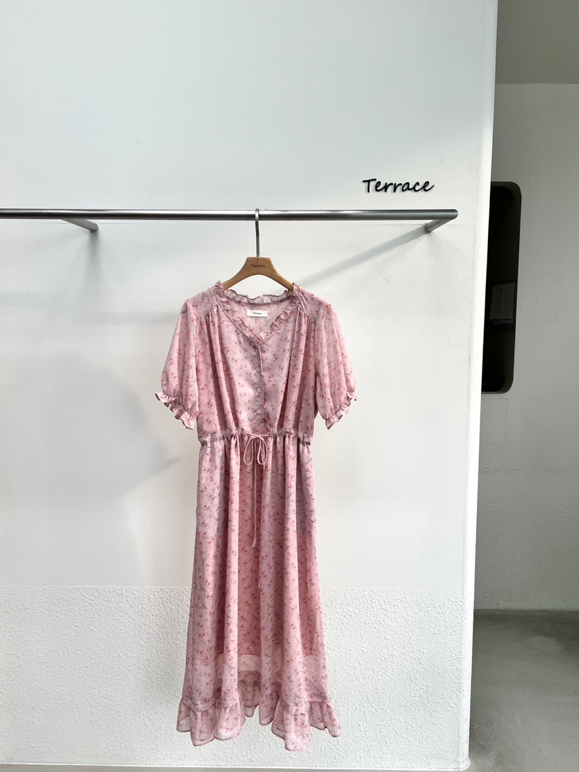 TERRACE韓國直郵㊣東大門實拍女裝新品熱賣25春夏人氣連衣裙TERRACE連衣裙圖色2