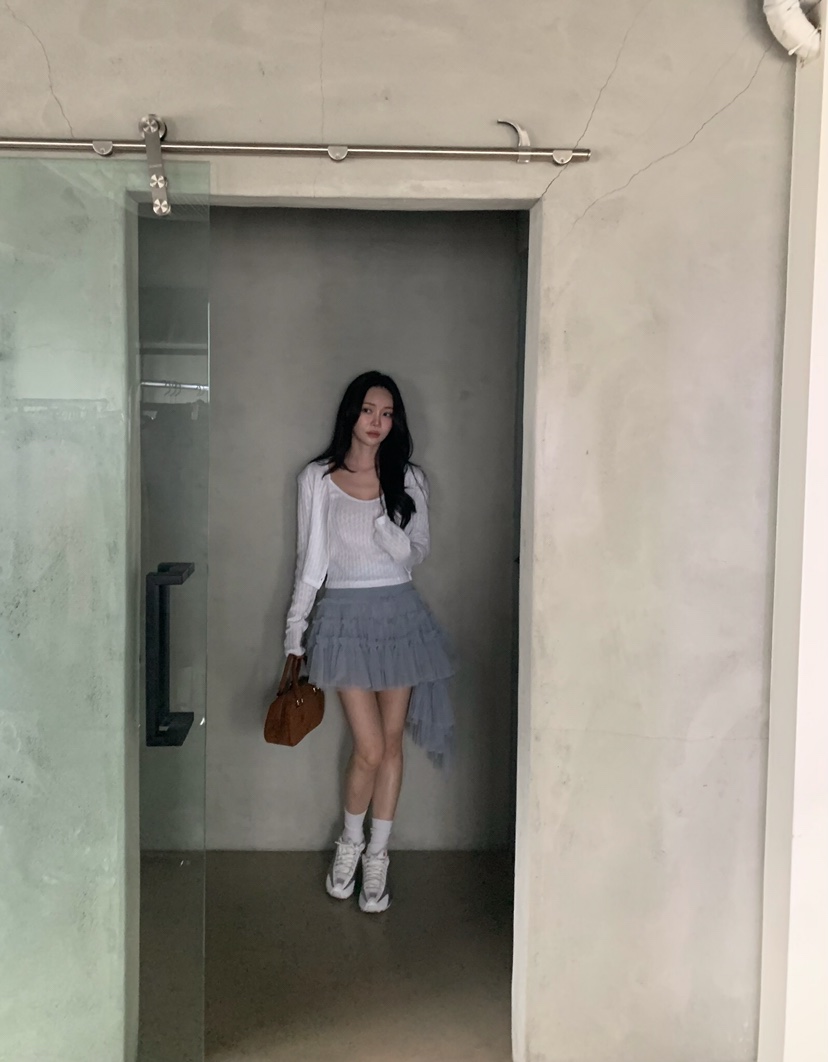 VERANDA韓國直郵㊣東大門實拍女裝新款人氣熱賣休閑套裝羊毛衫VERANDA套裝