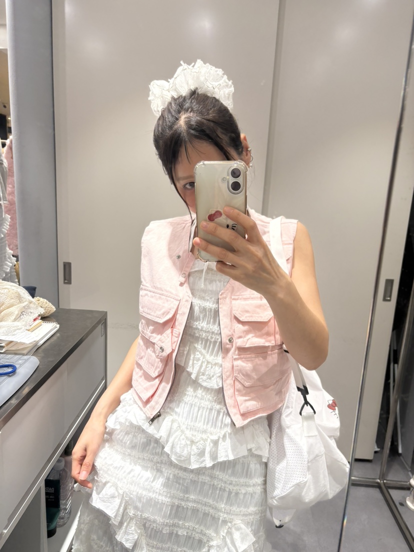 PLATFORM-L韓國㊣直郵東大門代購女裝新品時尚熱賣25春夏馬甲PLATFORM馬甲