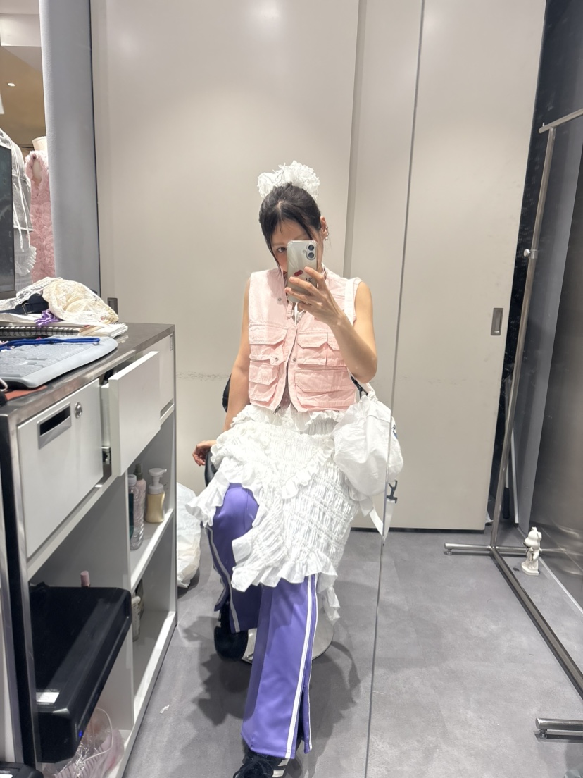 PLATFORM-L韓國㊣直郵東大門代購女裝新品時尚熱賣25春夏馬甲PLATFORM馬甲