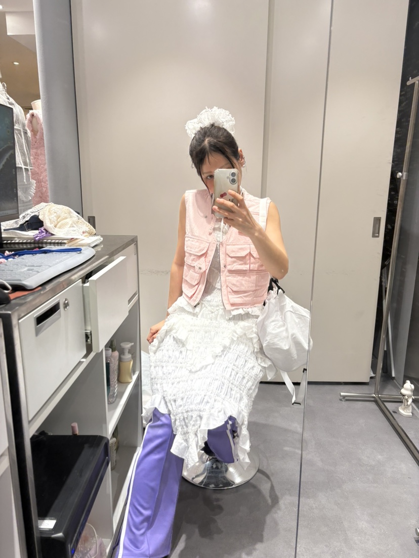PLATFORM-L韓國㊣直郵東大門代購女裝新品時尚熱賣25春夏馬甲PLATFORM馬甲