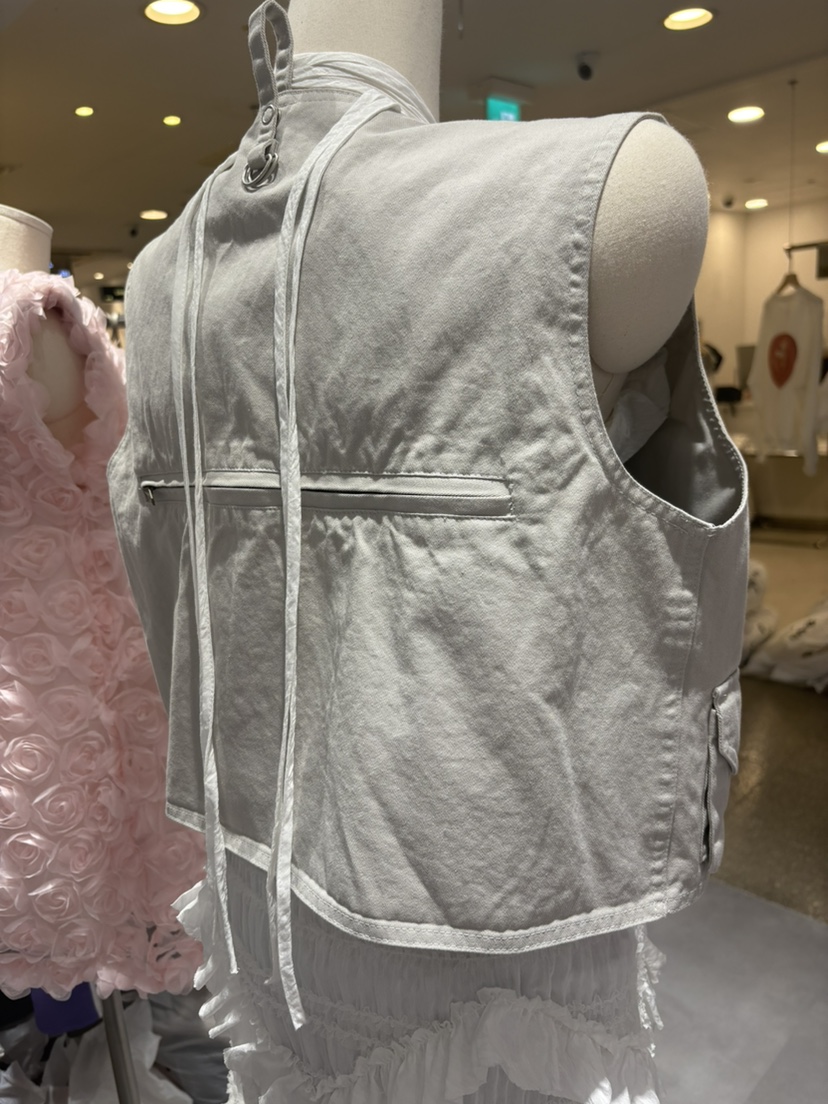 PLATFORM-L韓國㊣直郵東大門代購女裝新品時尚熱賣25春夏馬甲PLATFORM馬甲