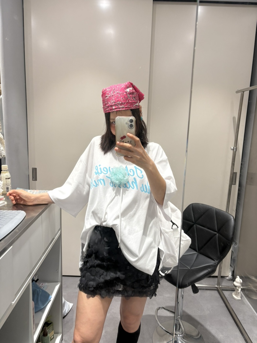PLATFORM-L直郵韓國代購㊣女裝新款推薦25春夏休閑人氣短裙PLATFORM短裙