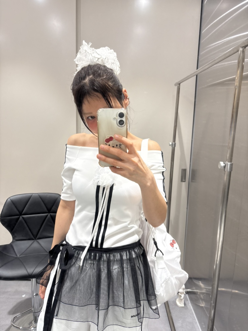PLATFORM-L韓國㊣直郵東大門代購女裝新款休閑25春夏時尚T恤PLATFORMT恤
