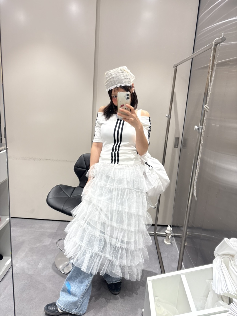 PLATFORM-L韓國㊣直郵東大門代購女裝新款休閑25春夏時尚T恤PLATFORMT恤