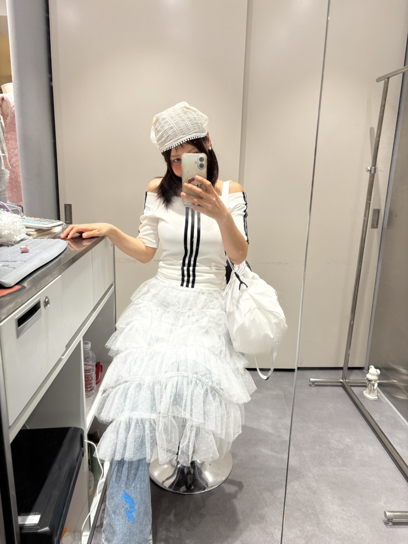 PLATFORM-L韓國㊣直郵東大門代購女裝新款休閑25春夏時尚T恤PLATFORMT恤