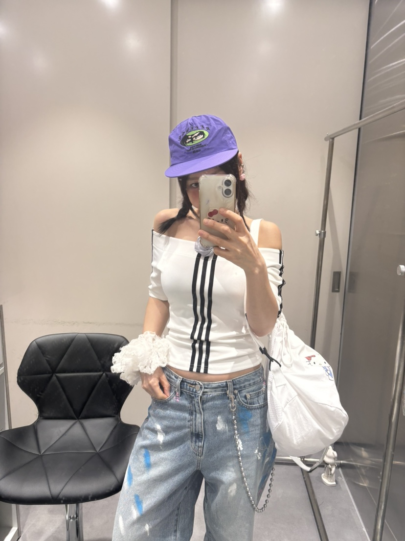 PLATFORM-L韓國㊣直郵東大門代購女裝新款休閑25春夏時尚T恤PLATFORMT恤
