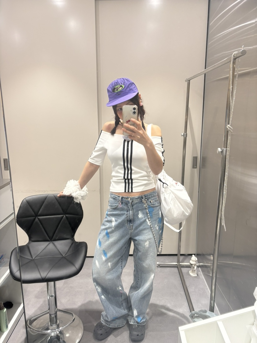 PLATFORM-L韓國㊣直郵東大門代購女裝新款休閑25春夏時尚T恤PLATFORMT恤