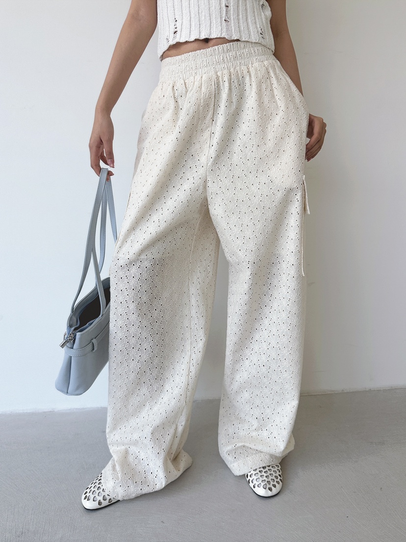 LIVE AID-P韓國㊣直郵東大門代購女裝新款人氣時尚休閑褲ANDMORE BUTTON休閑褲圖色1