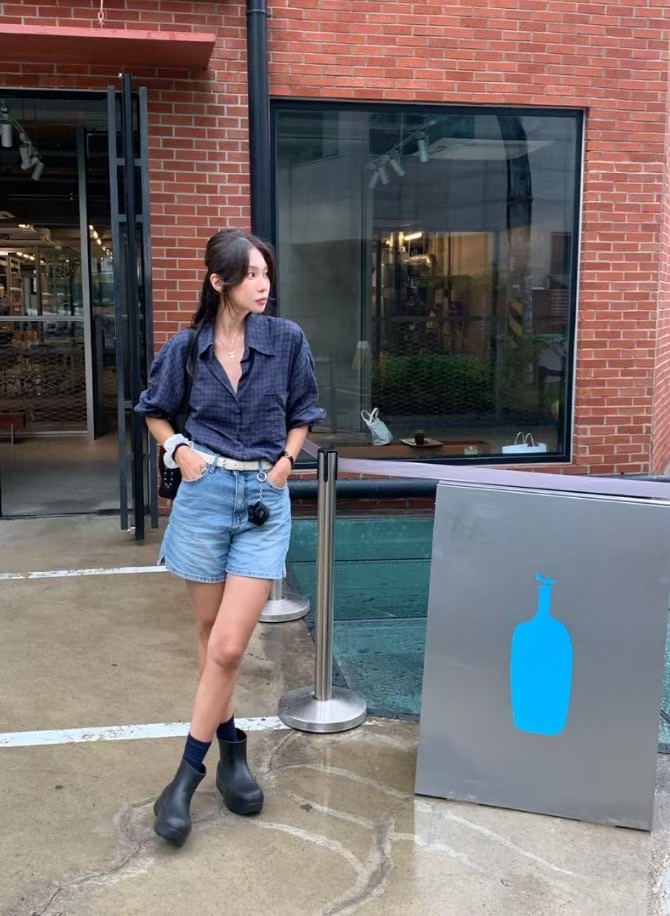 IMMENSE韓國㊣直郵東大門代購女裝新品時尚休閑人氣襯衫蕾絲衫IMMENSE襯衫/蕾絲衫