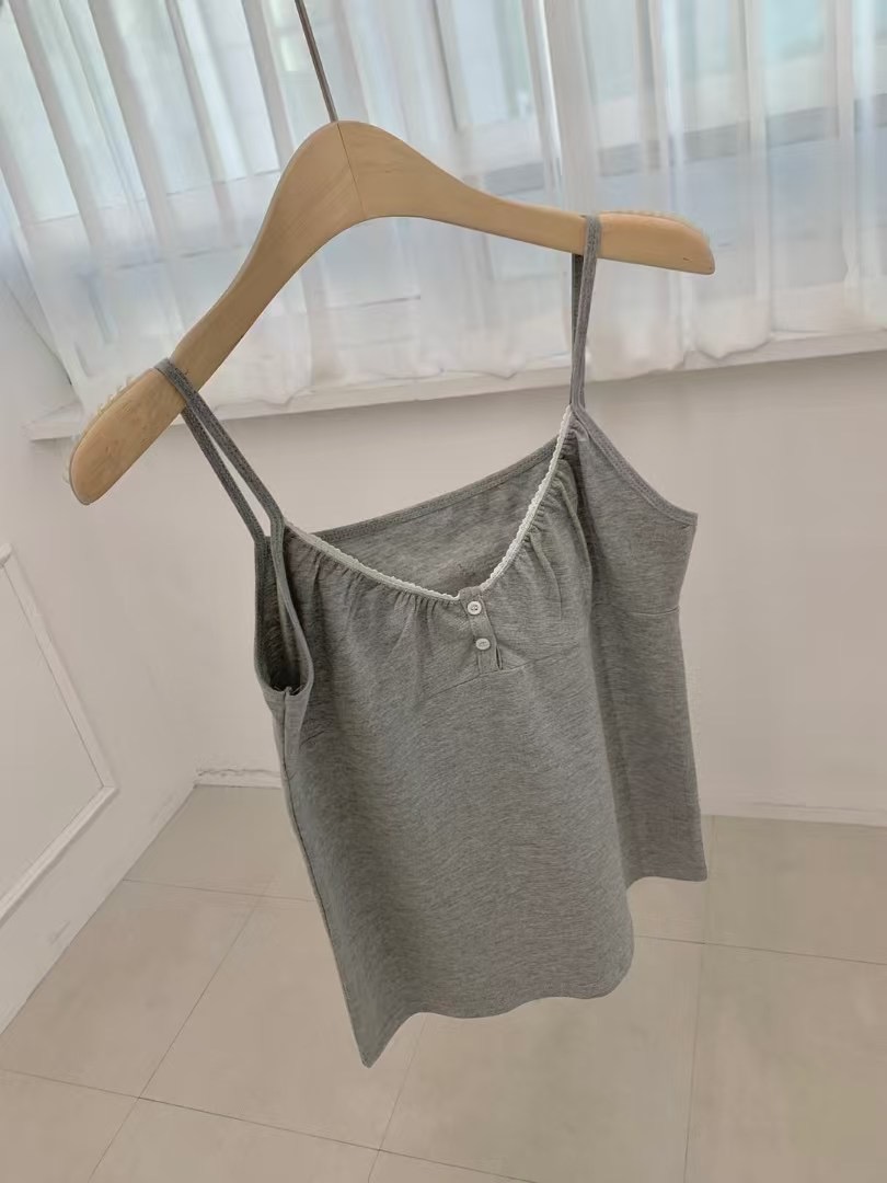 IMMENSE韓國㊣直郵東大門代購女裝新品推薦休閑人氣吊帶背心IMMENSE吊帶/背心