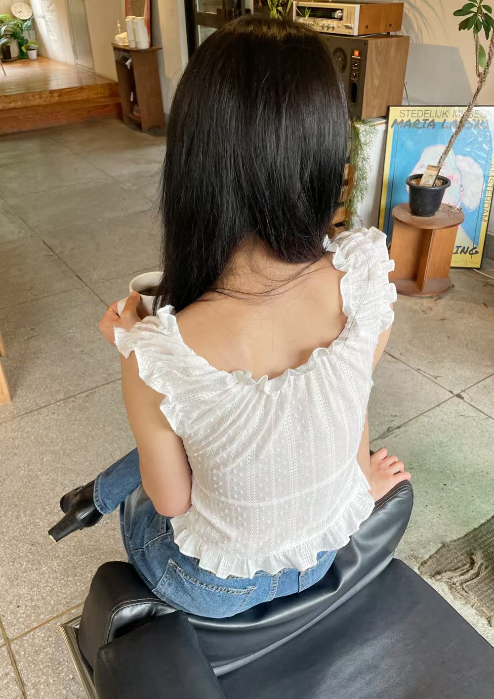 IMMENSE韓國直郵㊣女裝新款時尚人氣熱賣推薦25春夏襯衫蕾絲衫IMMENSE襯衫/蕾絲衫