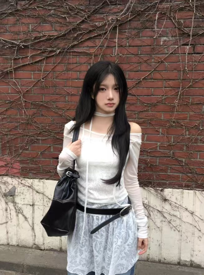 IMMENSE韓國㊣直郵東大門代購女裝新款熱賣推薦25春夏針織衫透視IMMENSE針織衫
