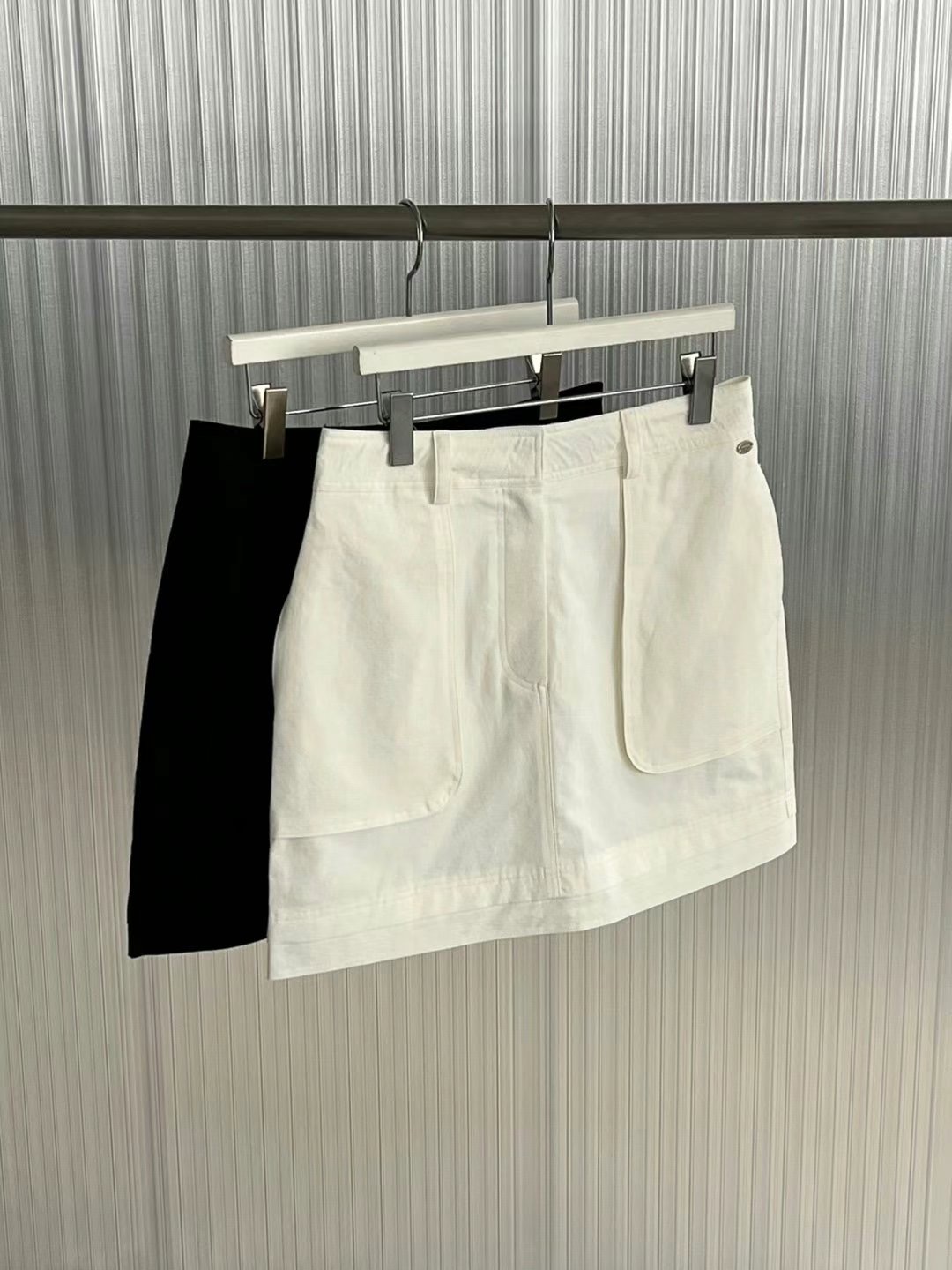 ONE AND直郵韓國代購㊣女裝新品25春夏人氣休閑時尚熱賣短裙ONE AND短裙