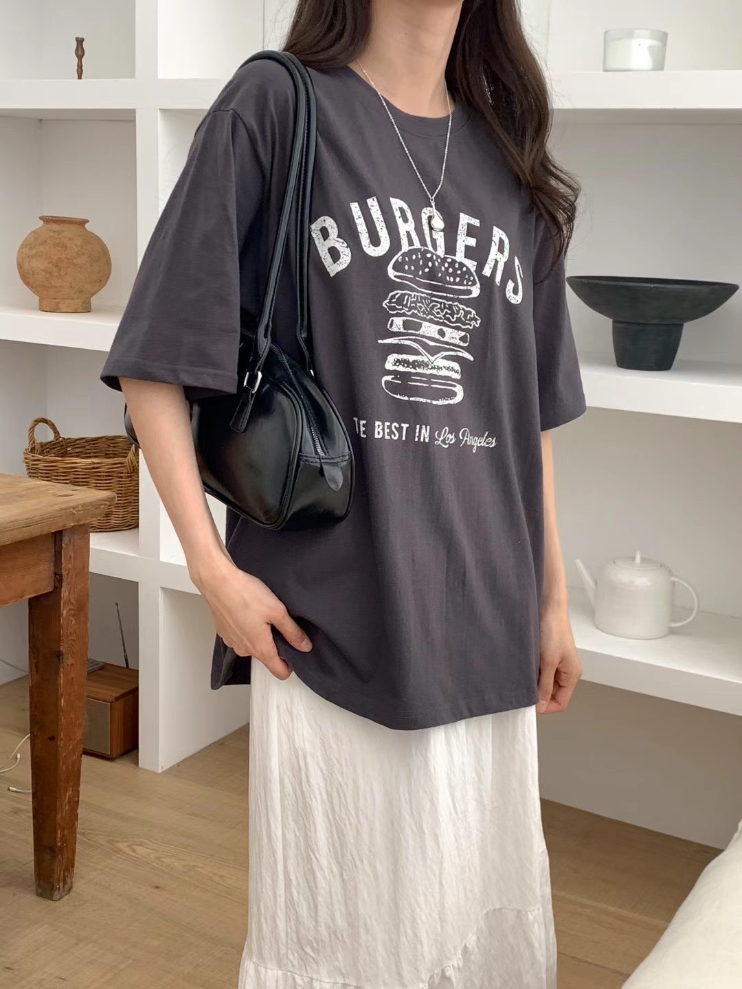 WANDERLUST直郵韓國代購㊣女裝新品人氣推薦25春夏時尚休閑T恤WANDERLUSTT恤