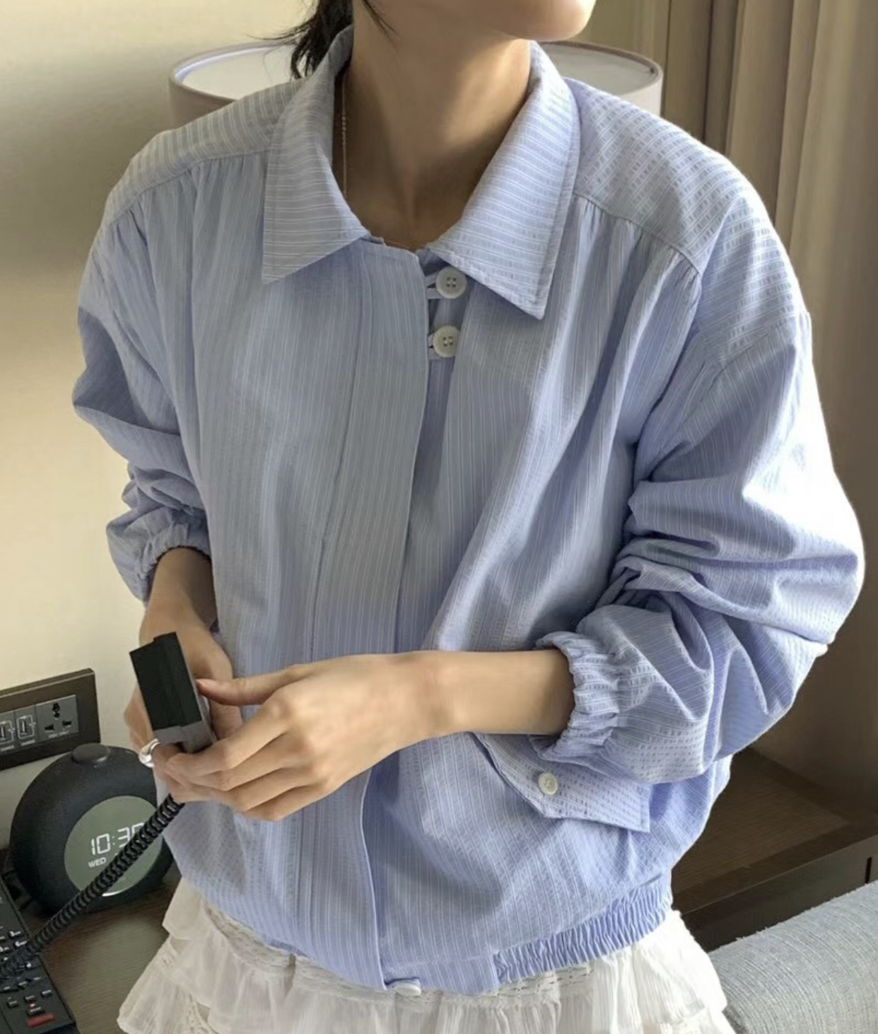WANDERLUST韓國直郵㊣女裝新款休閑25春夏時尚推薦熱賣夾克WANDERLUST夾克圖色2