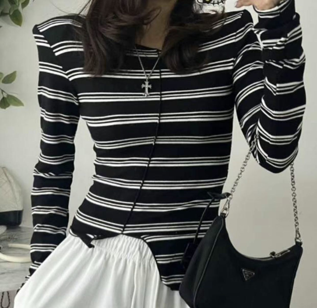 COZCAT-코즈켓-T韓國㊣直郵東大門代購女裝新款人氣長袖T恤COZCAT長袖T恤