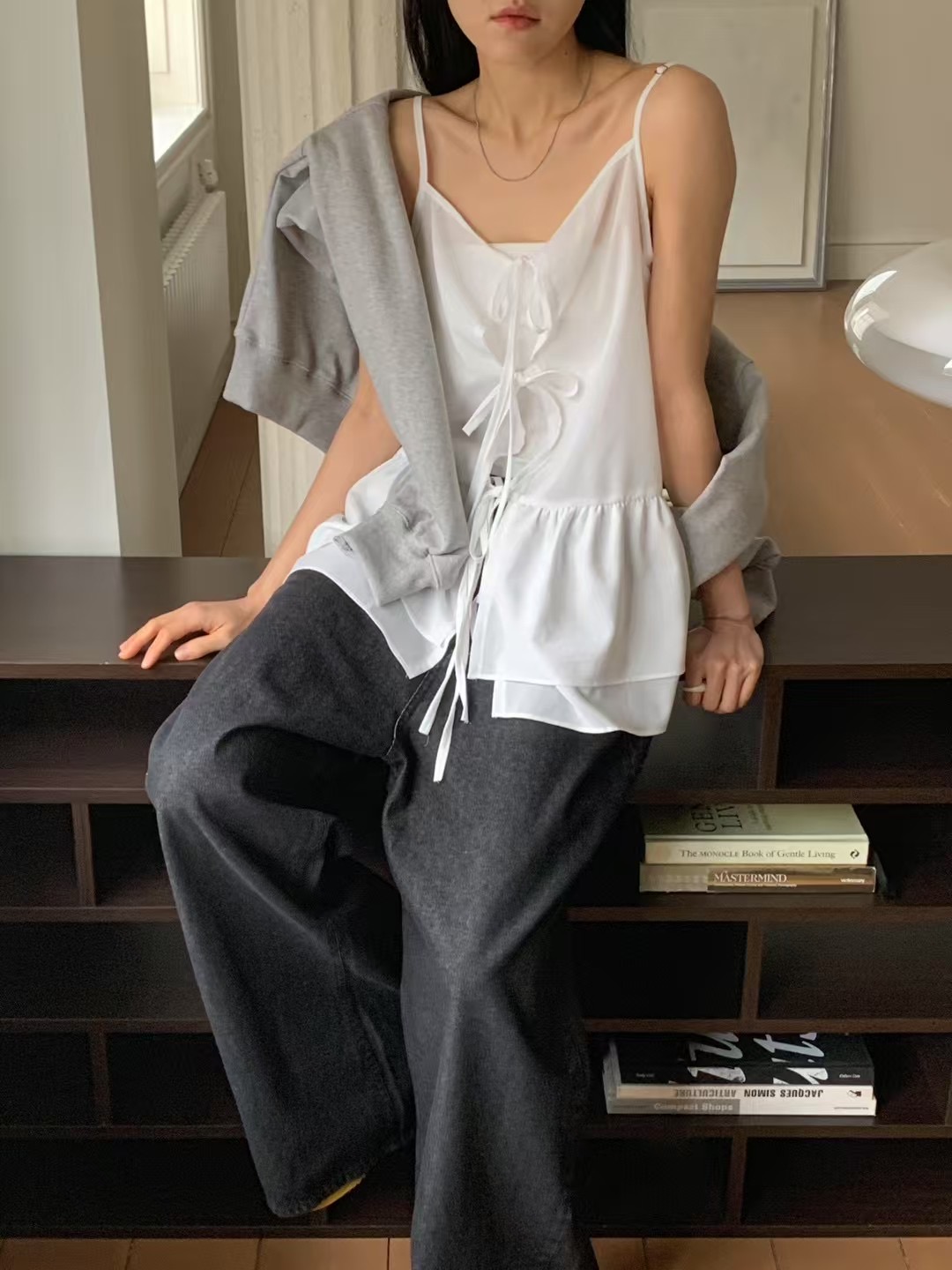 PEETS韓國㊣直郵東大門代購女裝新款熱賣25春夏休閑人氣連衣裙PEETS連衣裙