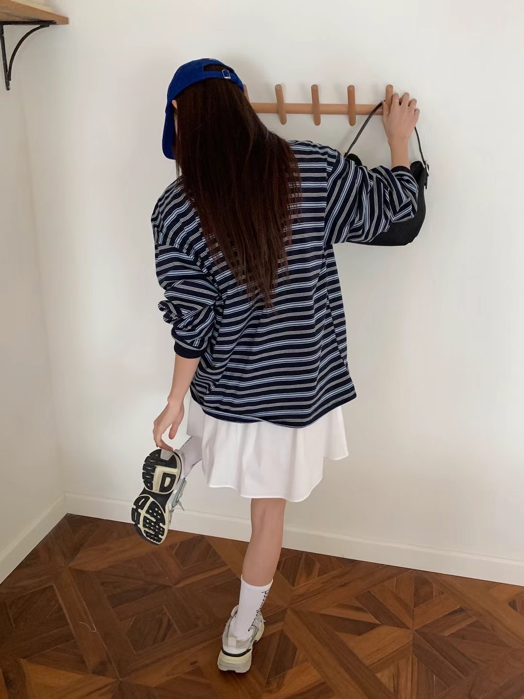 WANDERLUST韓國㊣直郵東大門代購女裝新品人氣時尚推薦長袖T恤WANDERLUST長袖T恤